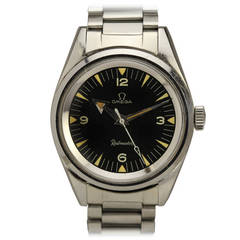 Omega Stainless Steel Railmaster Wristwatch Ref 2914-4 circa 1960s