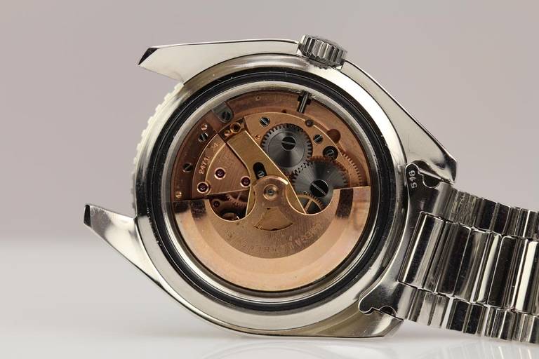 Omega Stainless Steel Seamaster 300 Wristwatch circa 1960s 1