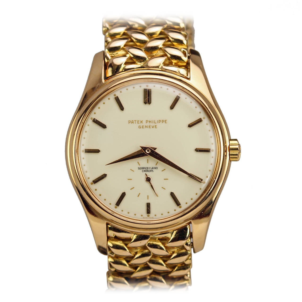 Patek Philippe Rose Gold Serpico de Laino Wristwatch Ref 2526