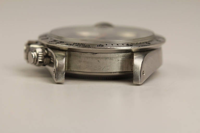 Tudor Stainless Steel Oysterdate Chronograph Wristwatch Ref 7159/0 circa 1970s 3