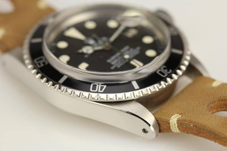 Rolex Stainless Steel Submariner Wristwatch Ref 1680 circa 1970s 3