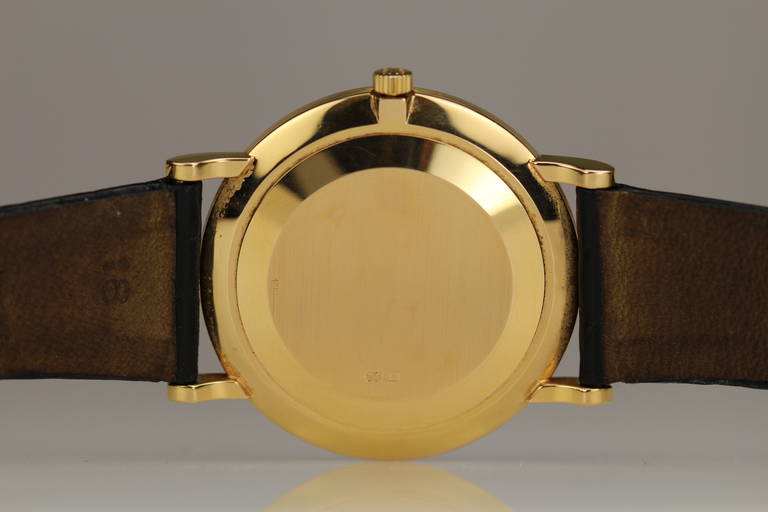 Patek Philippe Yellow Calatrava Wristwatch Ref 3919 6