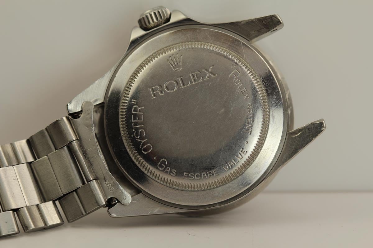 Rolex Stainless Steel Double Red Sea-Dweller Wristwatch circa 1977 1