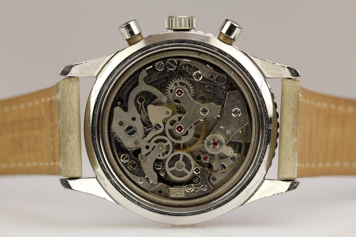 Men's Bulova Stainless Steel Marine Star Chronograph Wristwatch circa 1970s