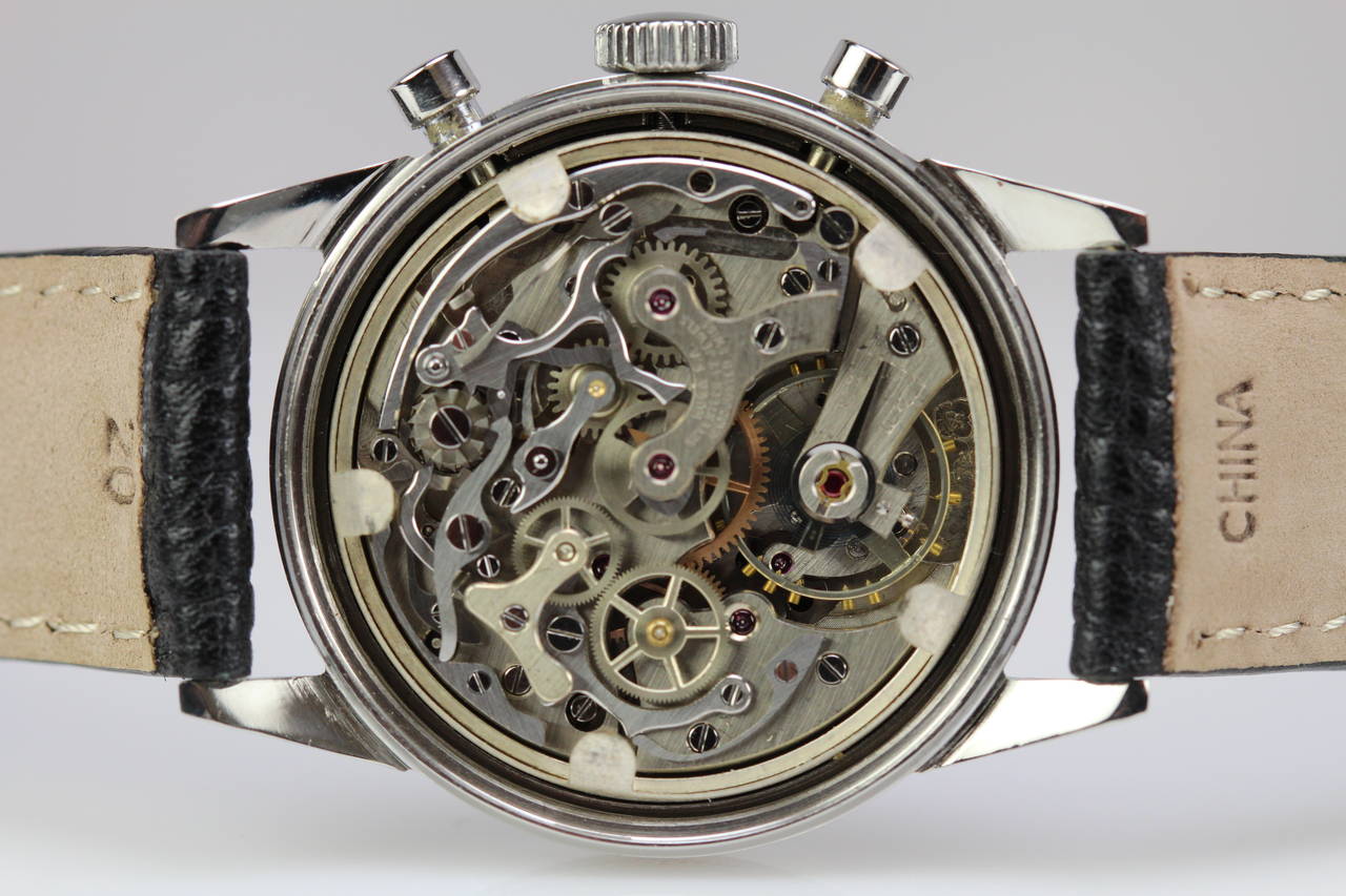 Jardur Edelstahl-Chronograph-Armbanduhr im Zustand „Hervorragend“ in Miami Beach, FL
