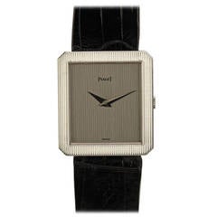 Piaget White Gold Wristwatch circa 1990s