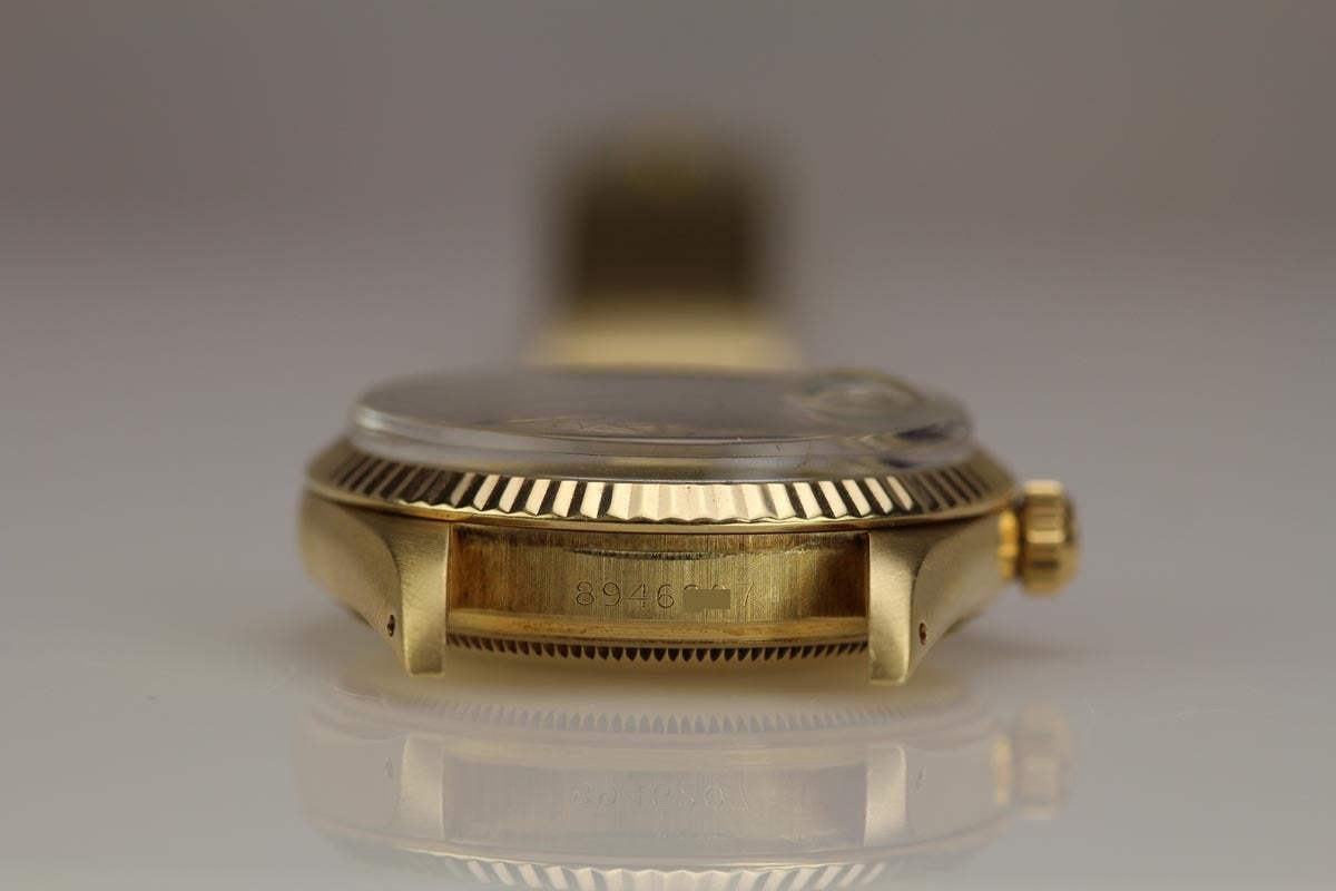 Rolex Yellow Gold Date Wristwatch Ref 15037 circa 1985 2