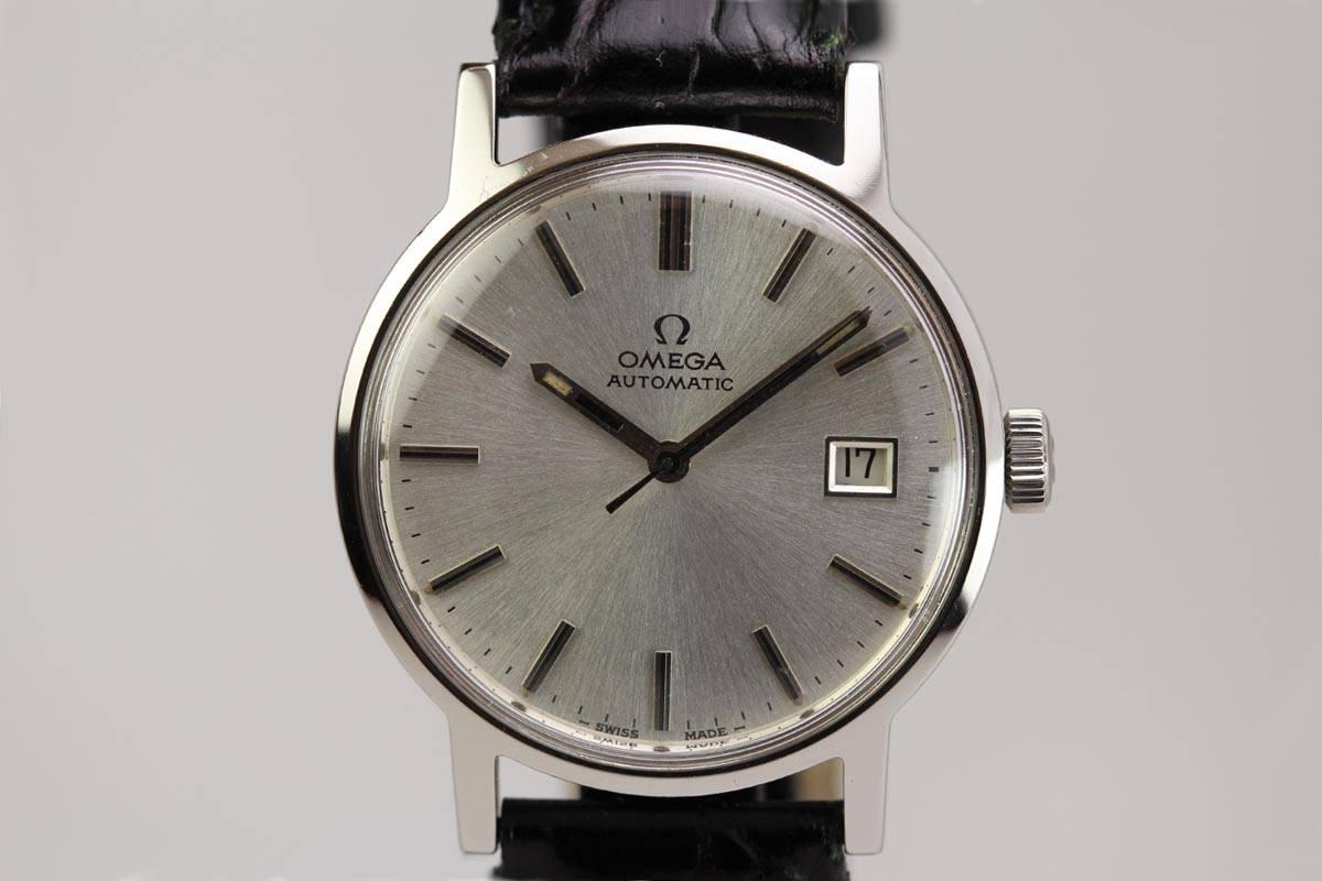 Omega Stainless Steel Automatic ref 1660098 Wristwatch c.1971 at ...