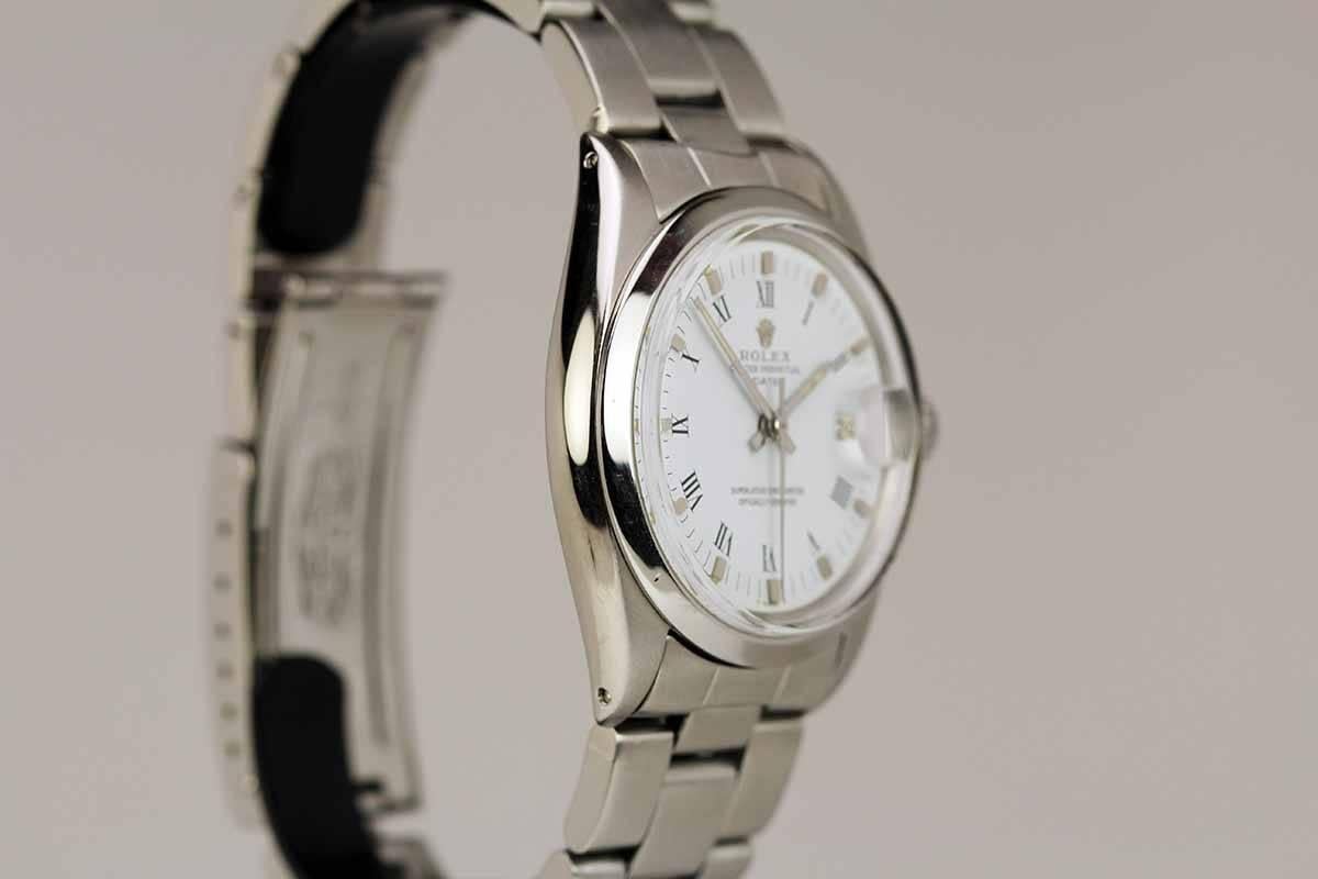 Rolex Stainless Steel Date Automatic Wristwatch Ref 1500 In Good Condition In Miami Beach, FL