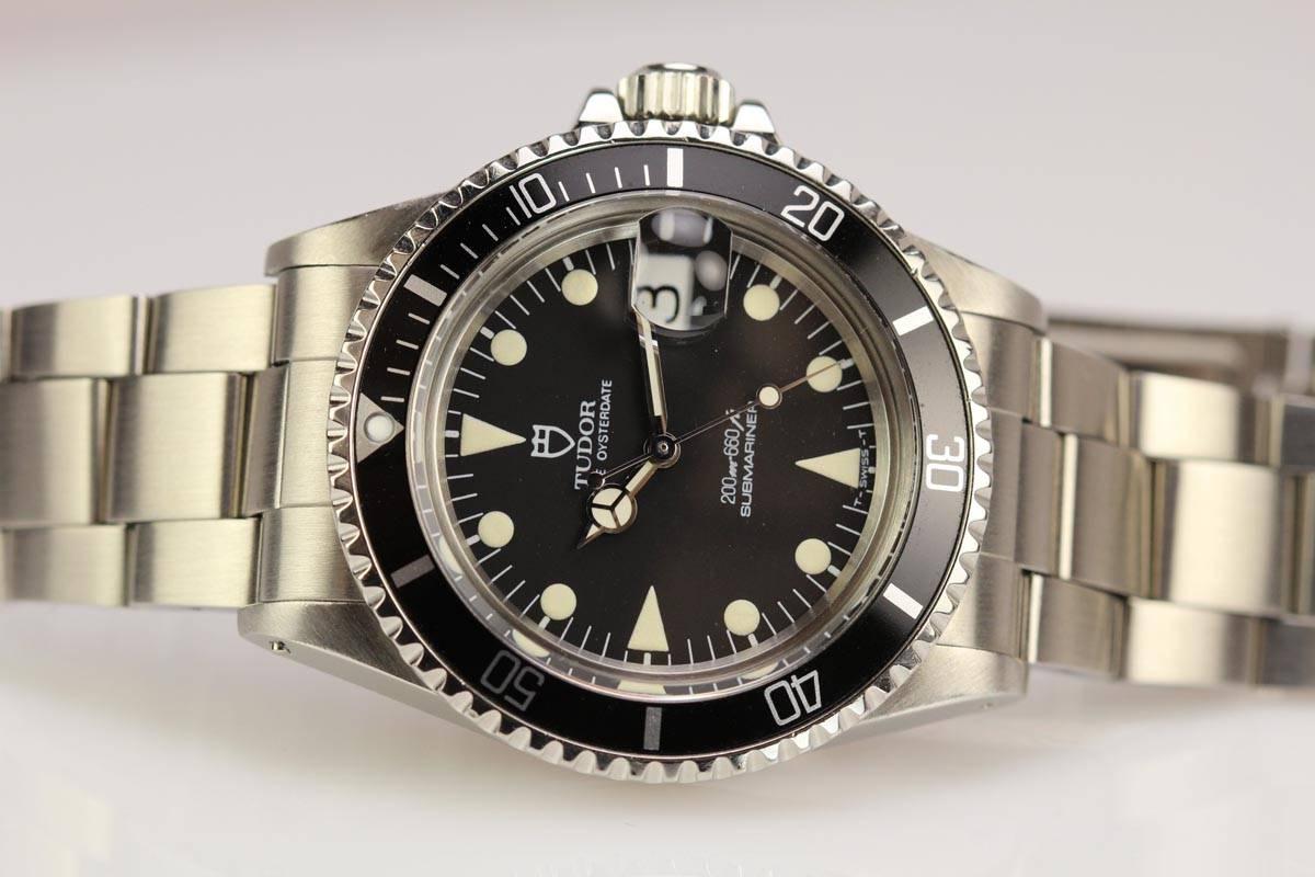 Tudor Stainless Steel Submariner Automatic Wristwatch Ref 79090 5