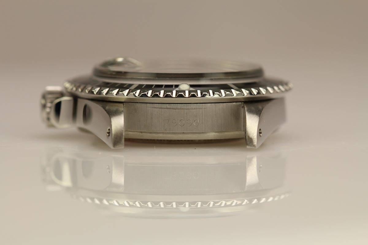Tudor Stainless Steel Submariner Automatic Wristwatch Ref 79090 4