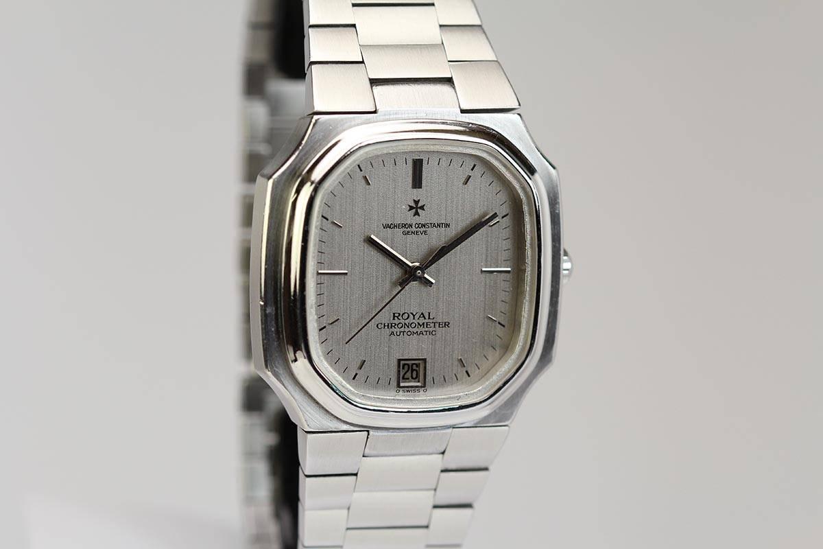 Vacheron Constantin Edelstahl Royal Chronometer Automatik-Armbanduhr 1
