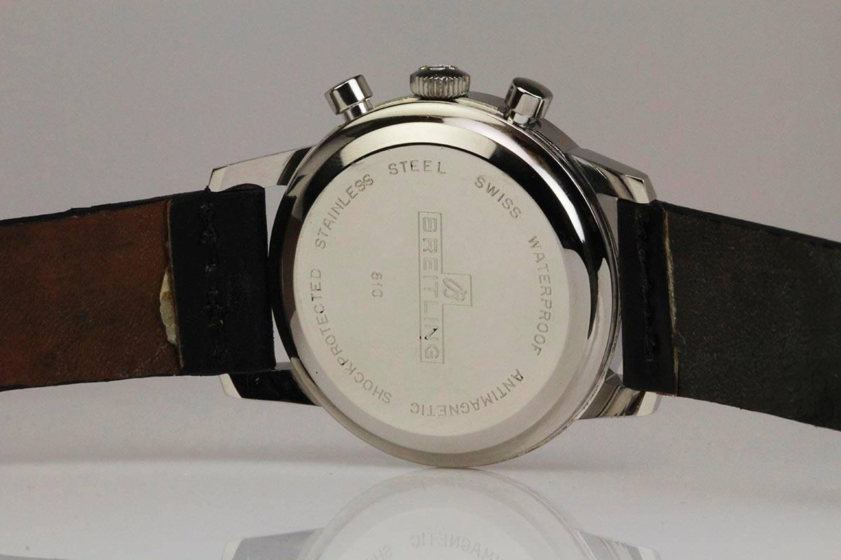 This Breitling Top Time reference 810 has an original black dial in beautiful condition