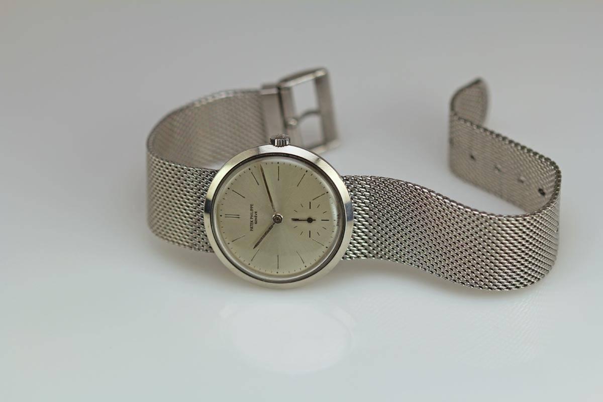 Men's Patek Philippe Stainless Steel Wristwatch Ref 3418