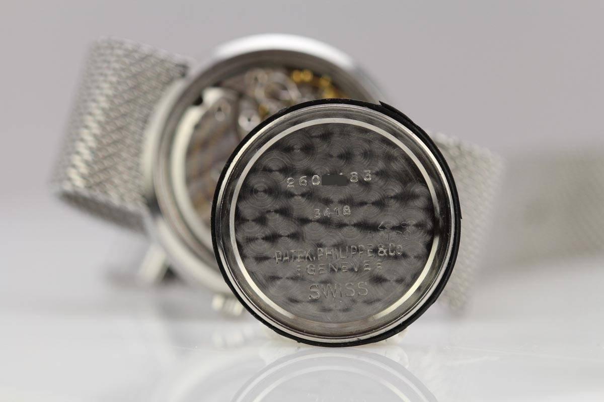 Patek Philippe Stainless Steel Wristwatch Ref 3418 2