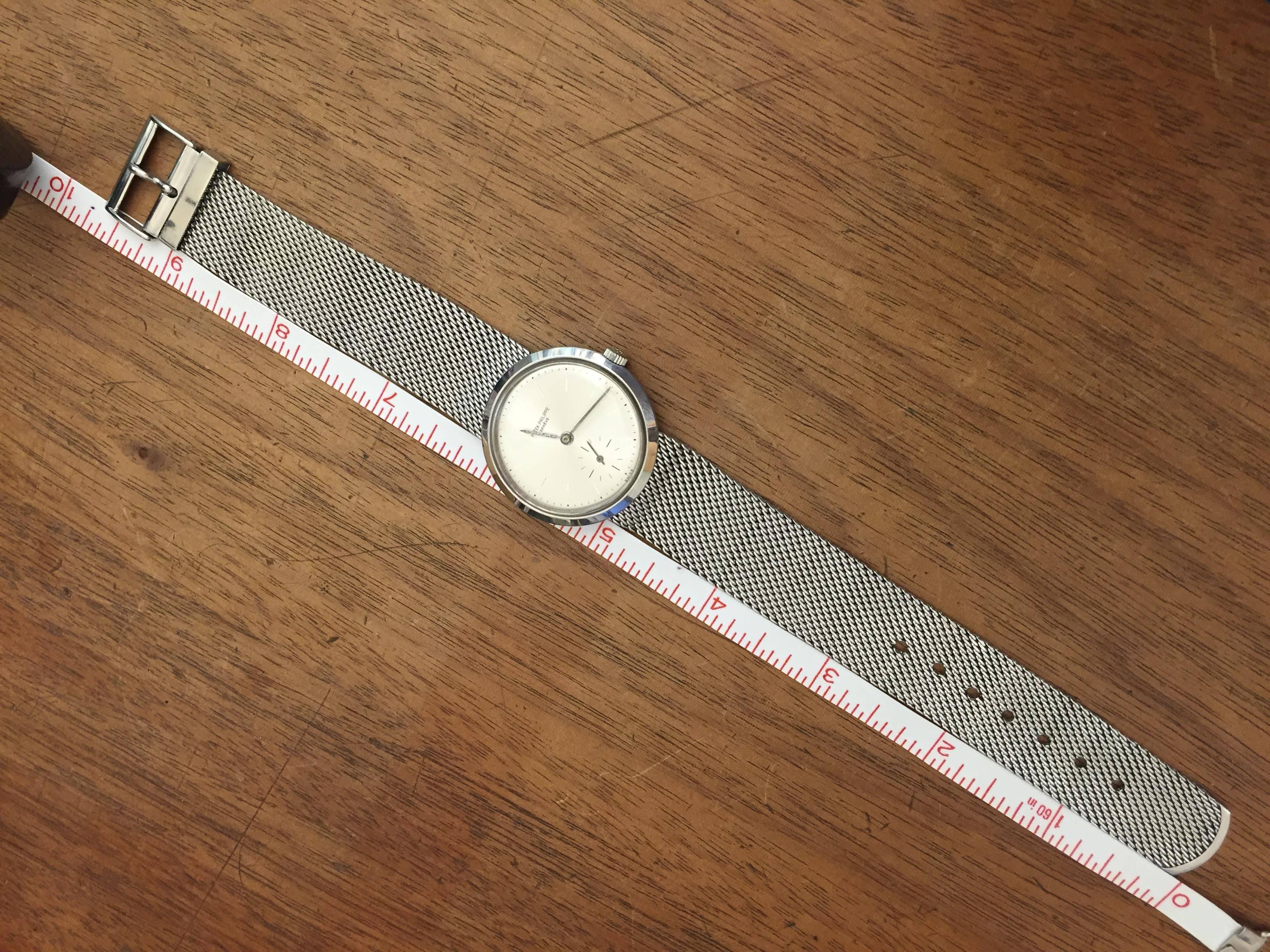 Patek Philippe Stainless Steel Wristwatch Ref 3418 4