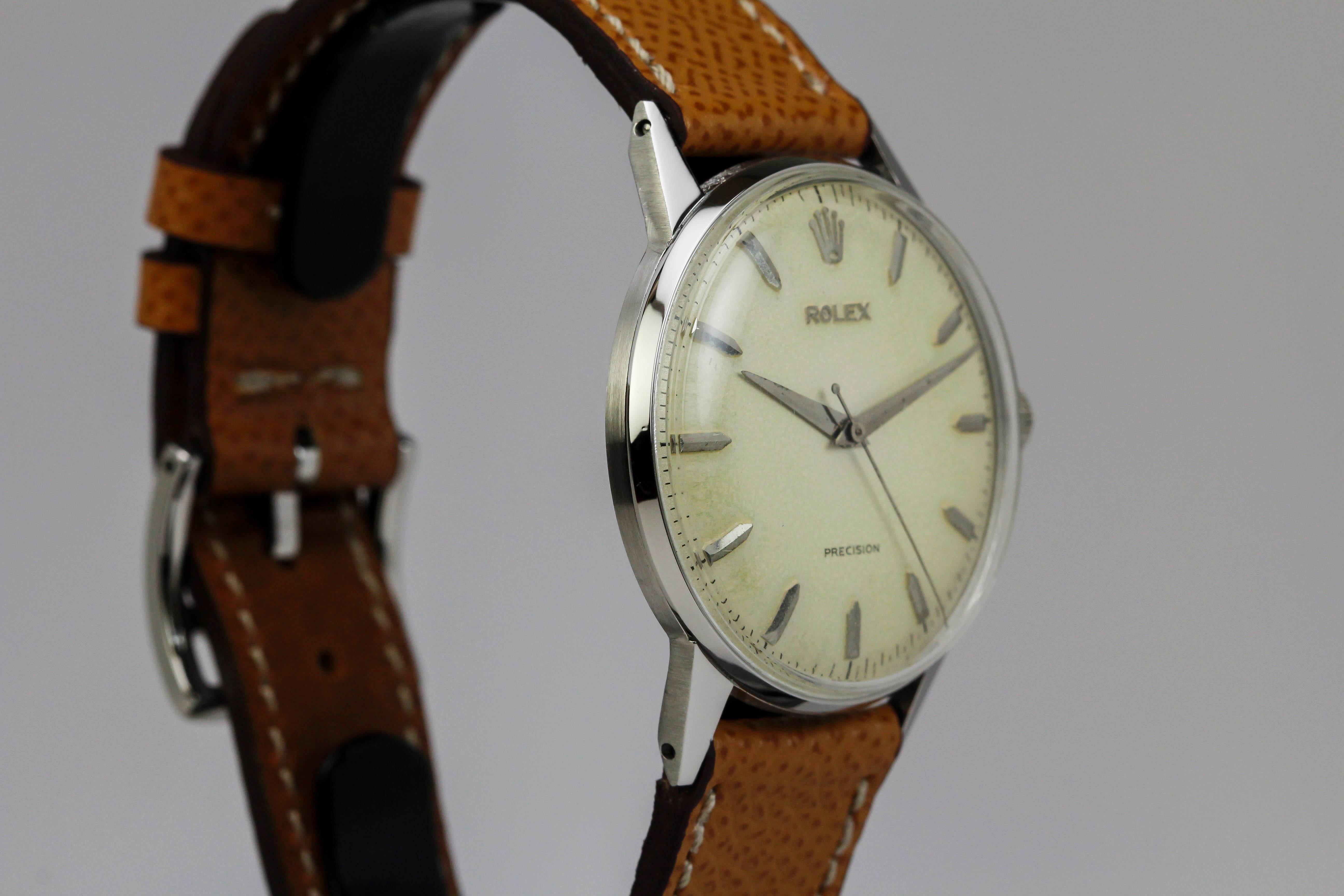 Rolex Edelstahl Präzision Armbanduhr Ref 9022 Herren