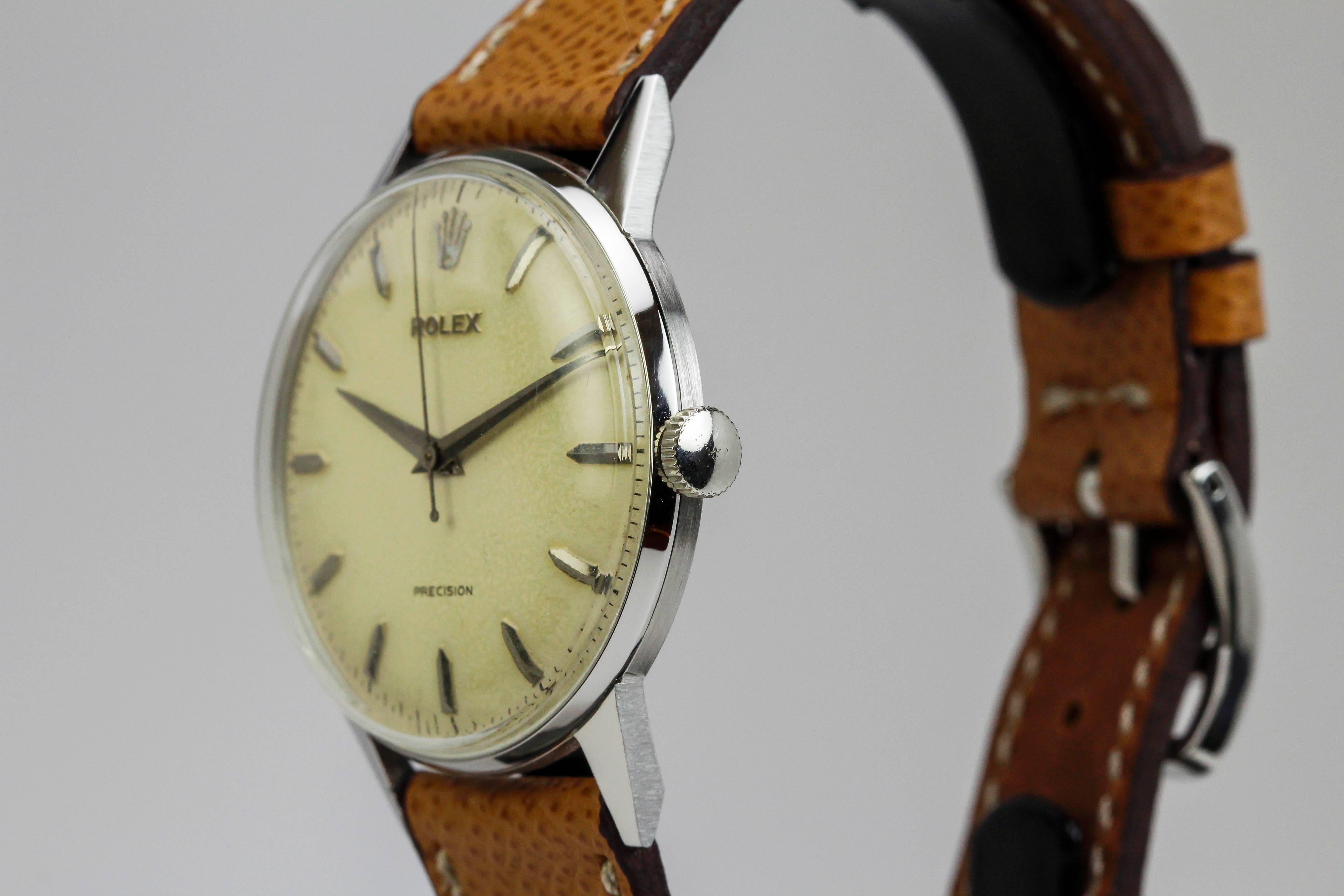 Rolex Edelstahl Präzision Armbanduhr Ref 9022 2