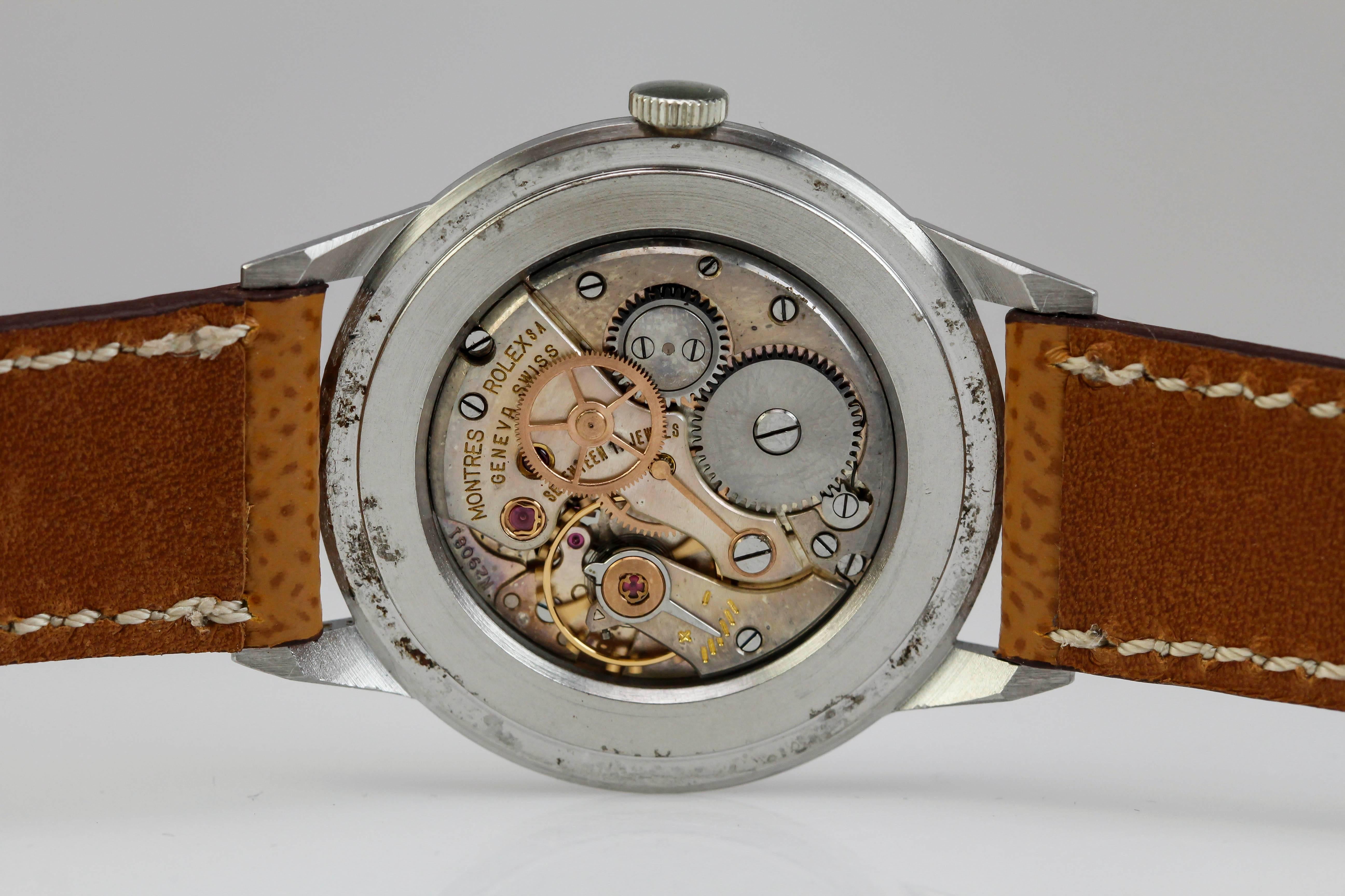 Rolex Edelstahl Präzision Armbanduhr Ref 9022 1