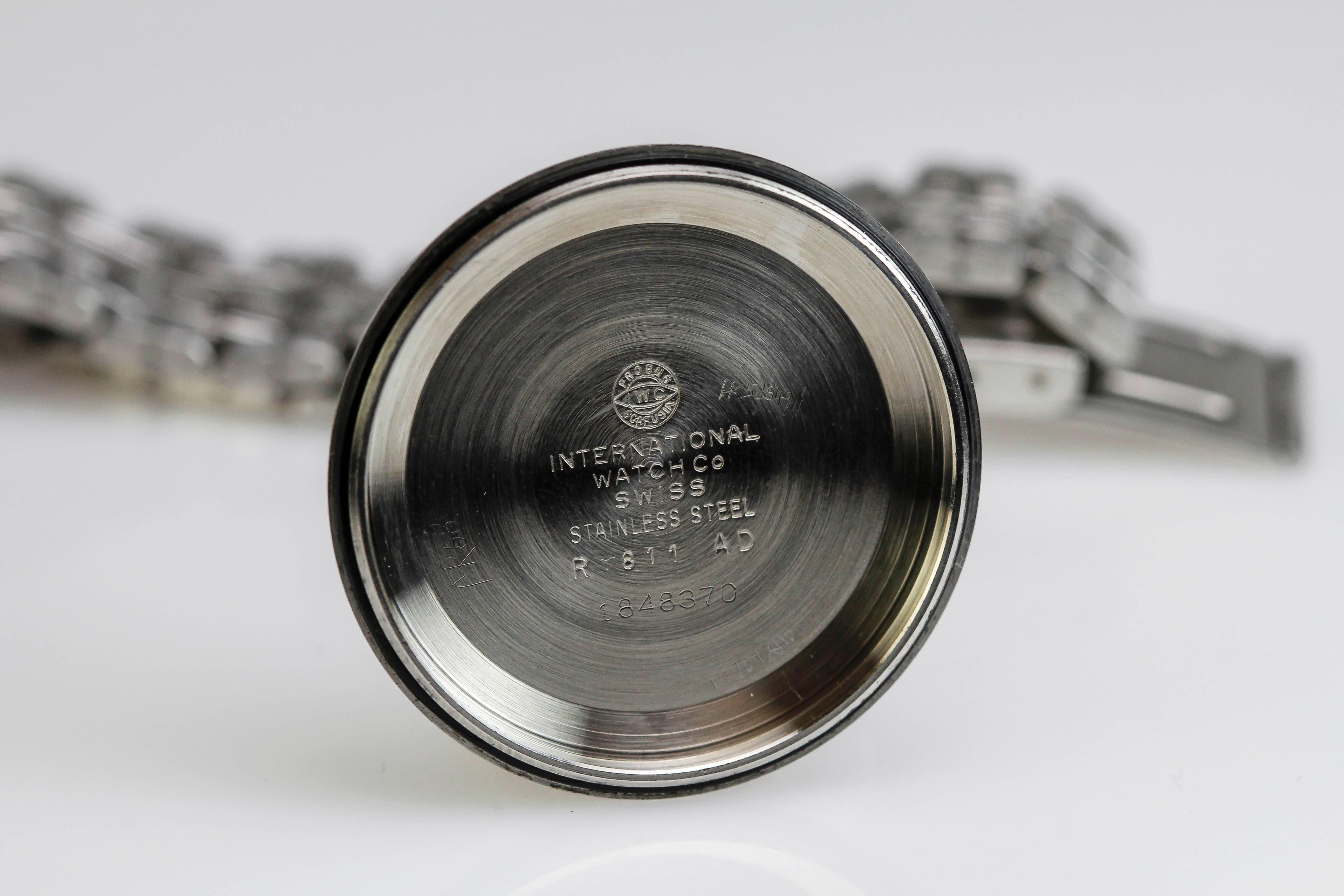 IWC Stainless Steel Yacht Club Wristwatch Ref R811AD 1