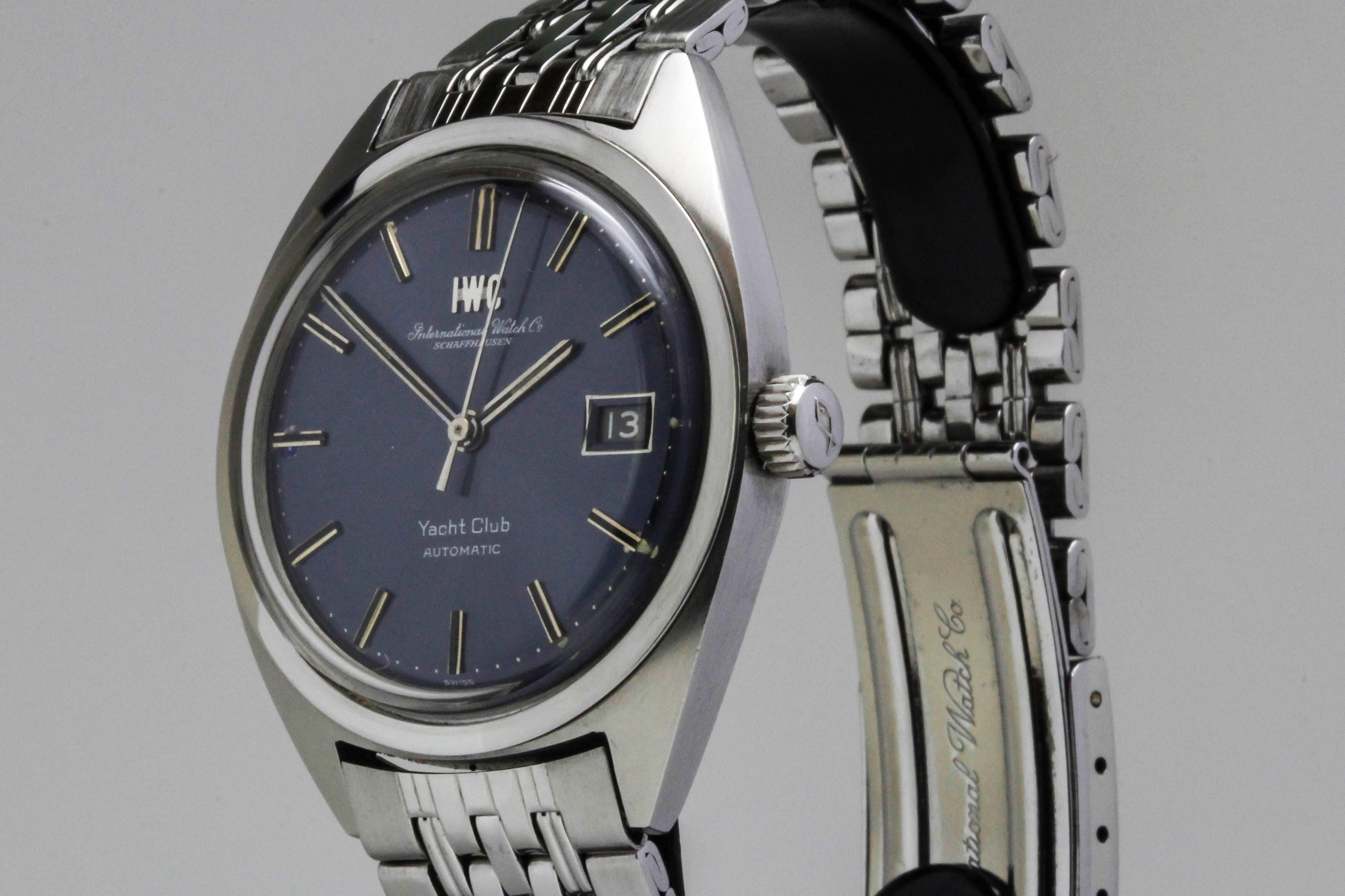IWC Stainless Steel Yacht Club Wristwatch Ref R811AD 5