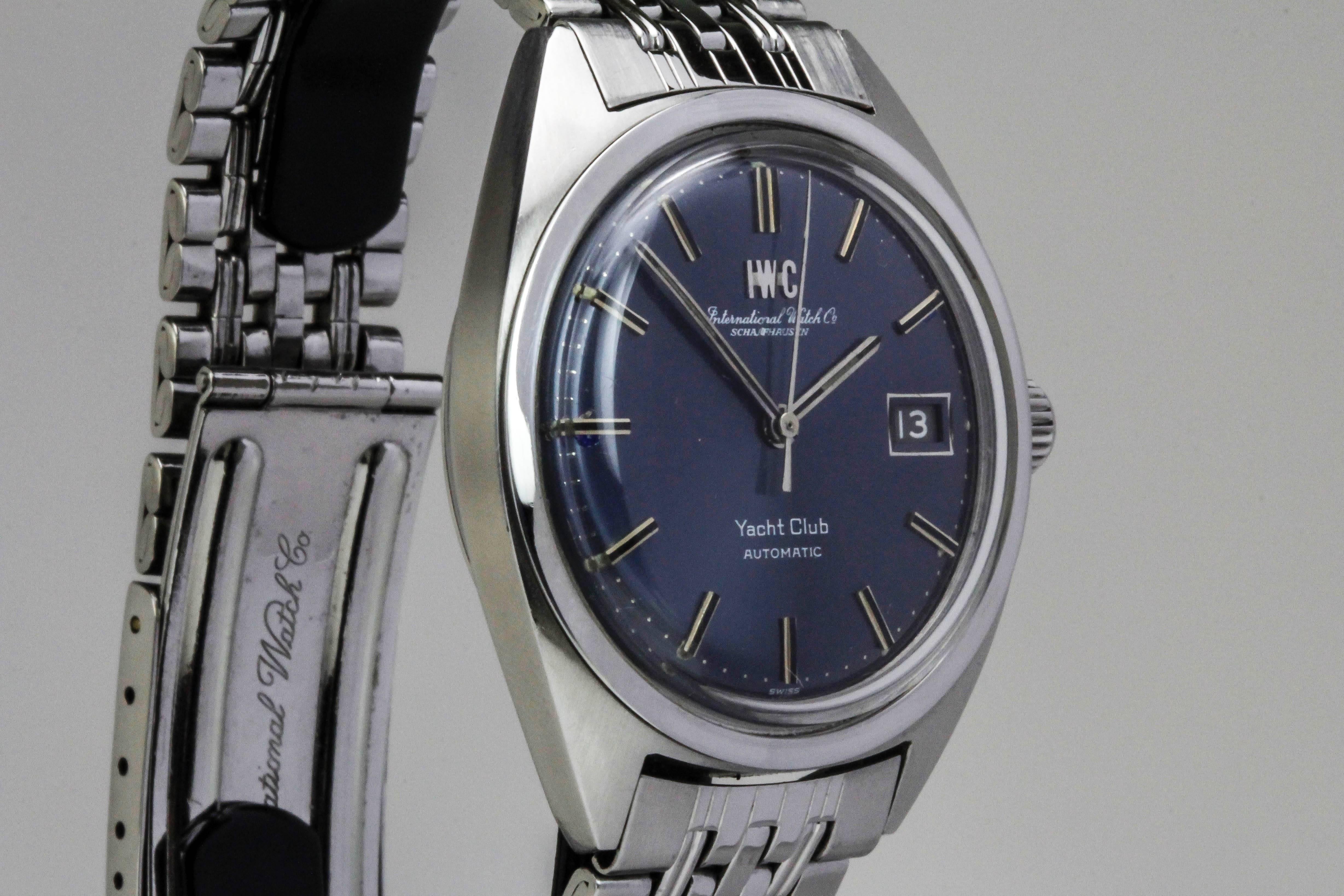 IWC Stainless Steel Yacht Club Wristwatch Ref R811AD 6