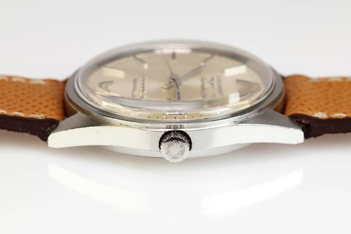 Longines Stainless Steel Admiral 5 Star Calendar Wristwatch Ref 8336/3 2