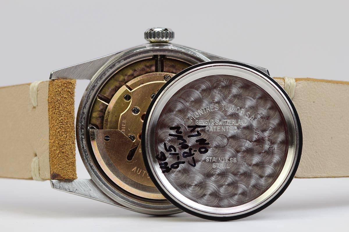 Women's or Men's Tudor Stainless Steel Prince Oysterdate 34 Automatic Wristwatch Ref 7914