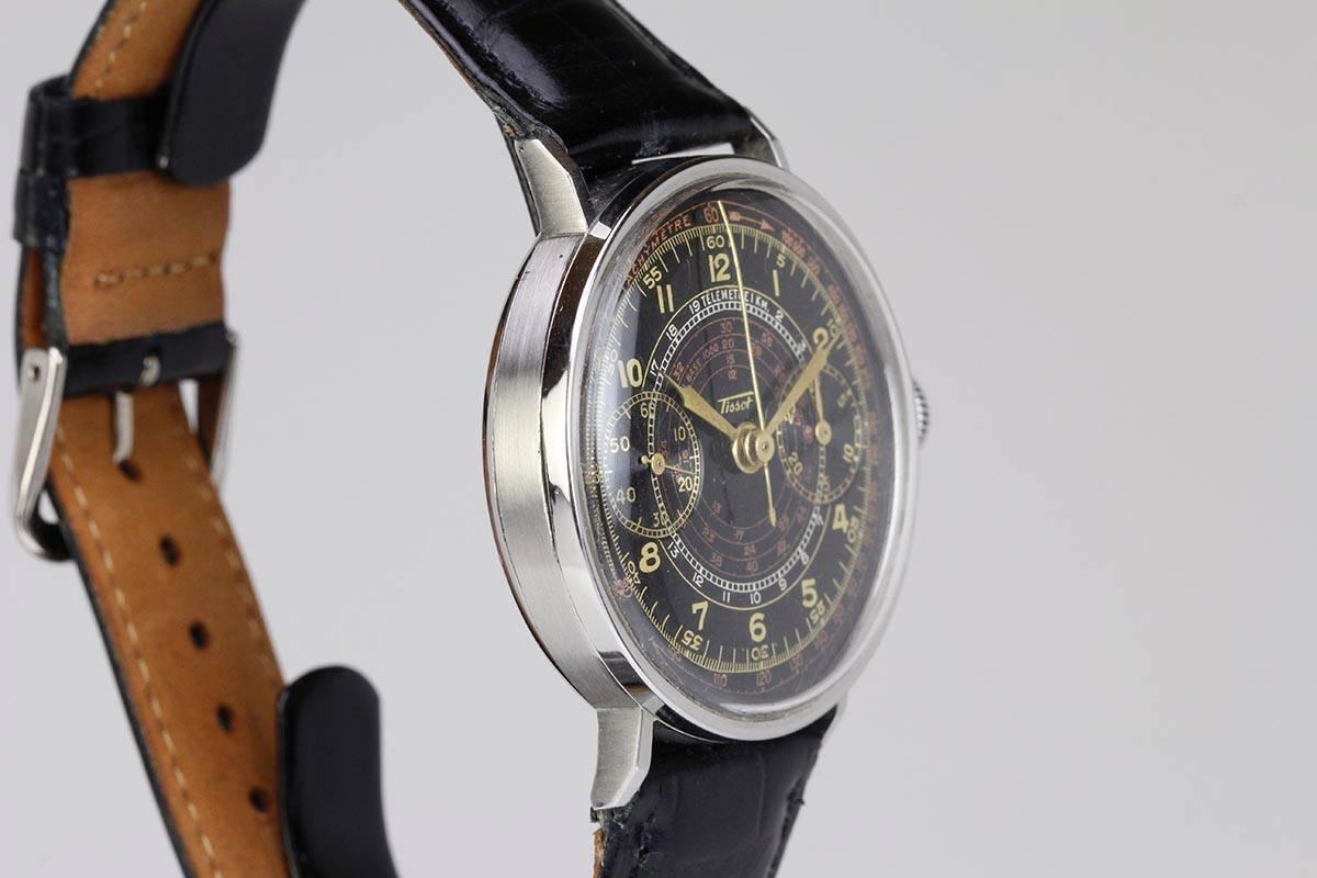 Men's Tissot Stainless Steel Chronograph Wristwatch