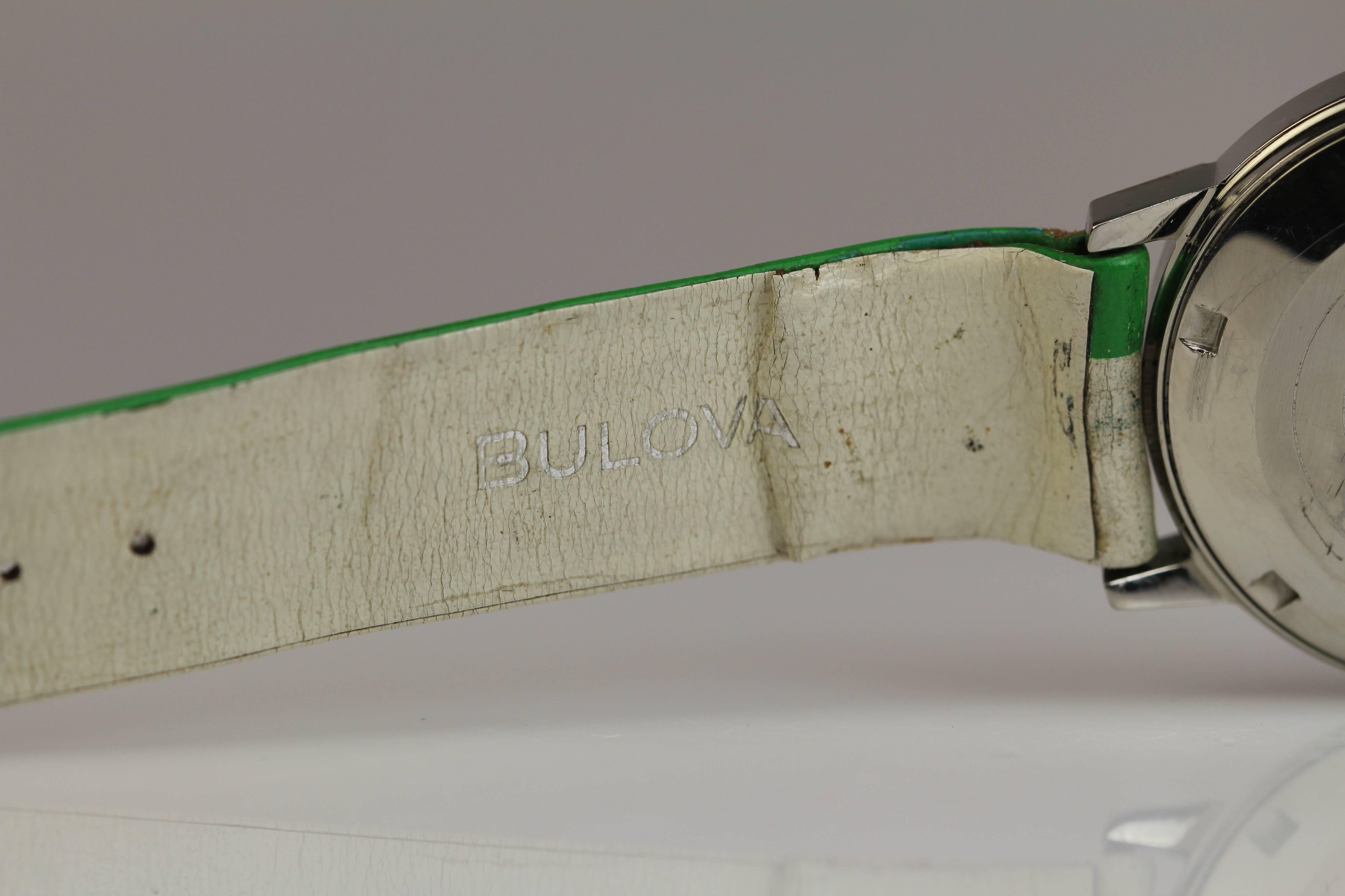 Bulova Montre-bracelet Spinnaker Day Date en acier inoxydable 1
