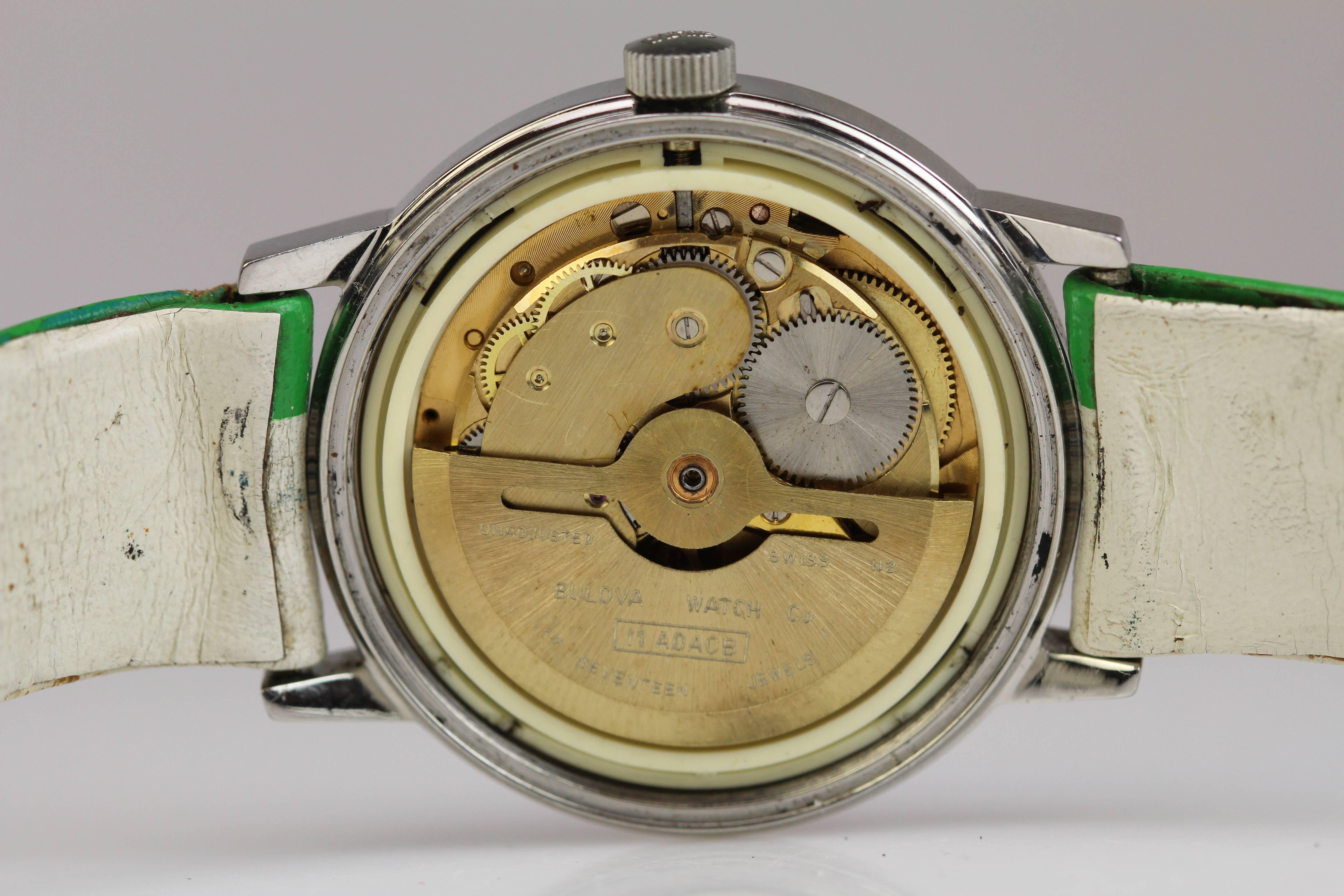 Bulova Montre-bracelet Spinnaker Day Date en acier inoxydable 5