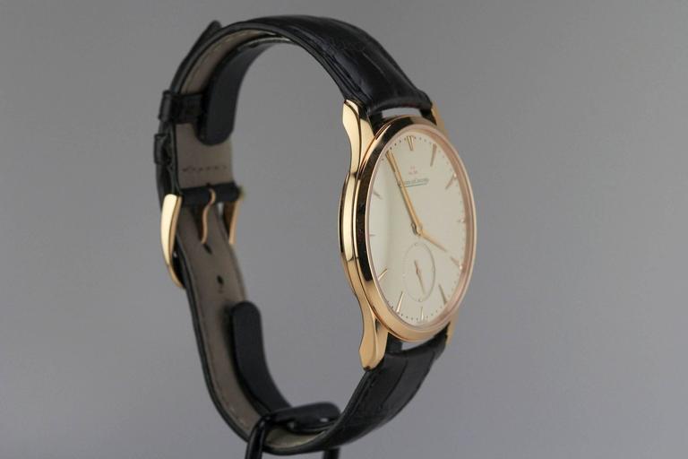 Jaeger-LeCoultre Rose Gold Master Control Ultra Thin Wristwatch For ...