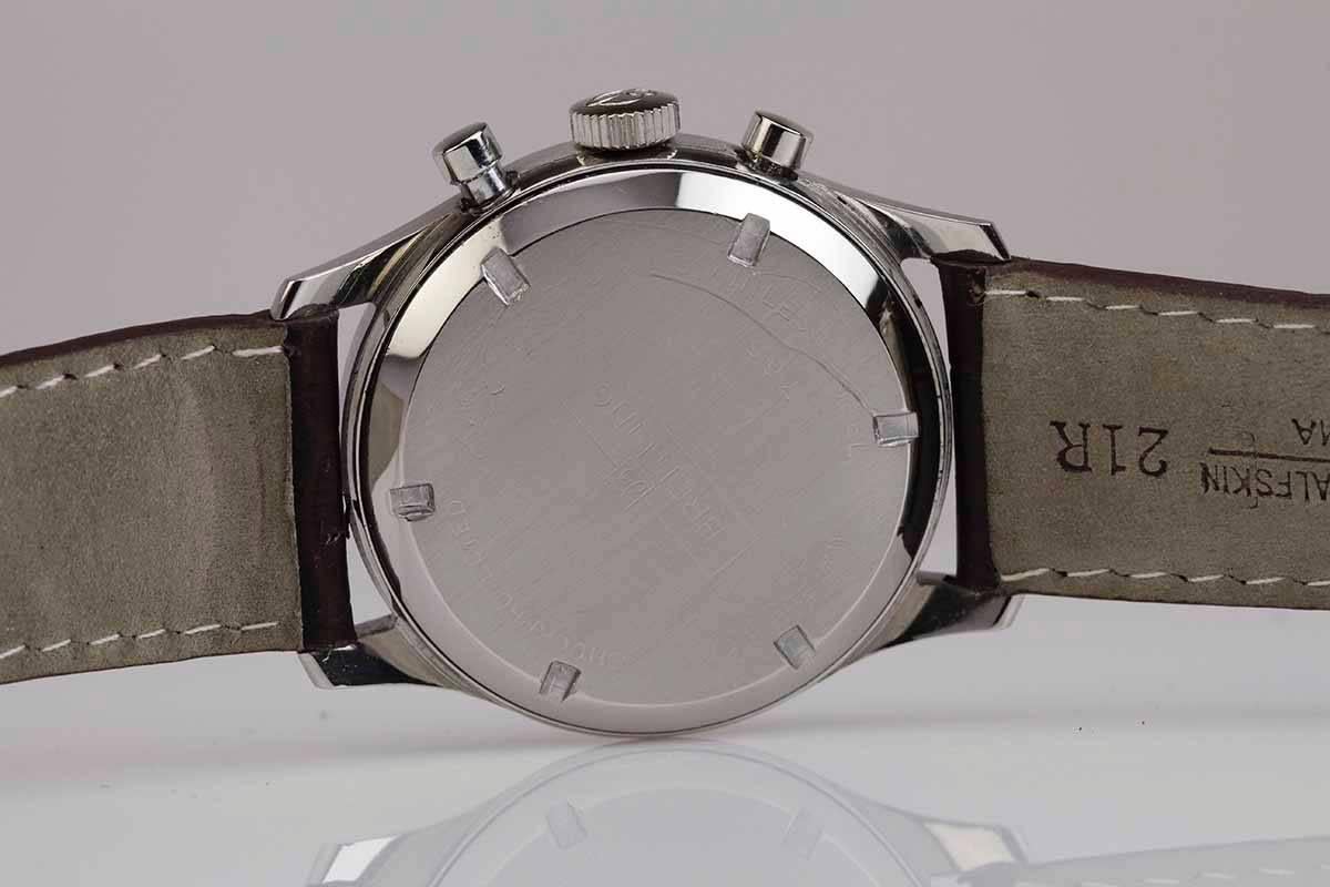 Men's Breitling Stainless Steel Top Time Panda Manual Wind Wristwatch