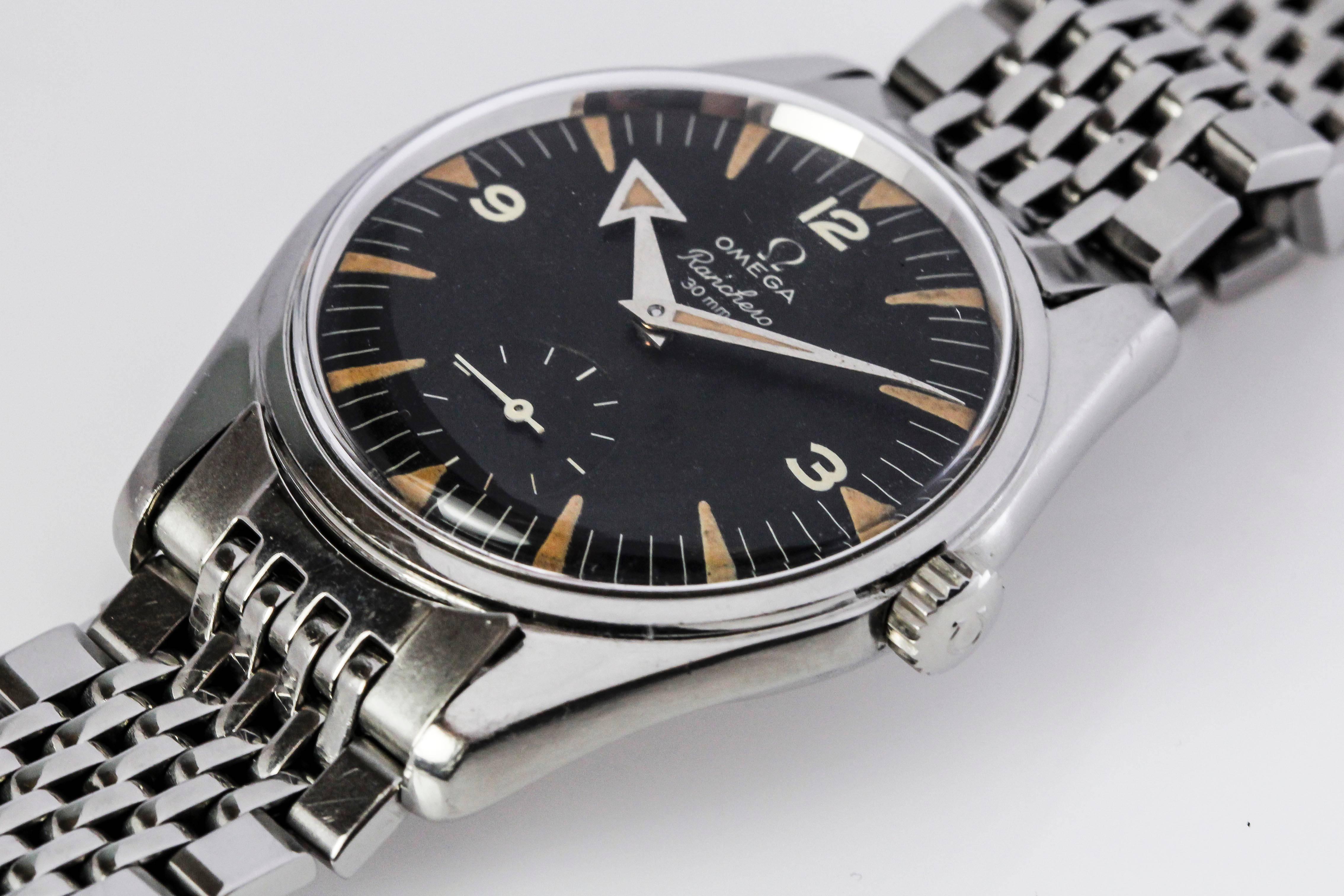 Omega Stainless Steel Ranchero Wristwatch Ref 2990 1  2