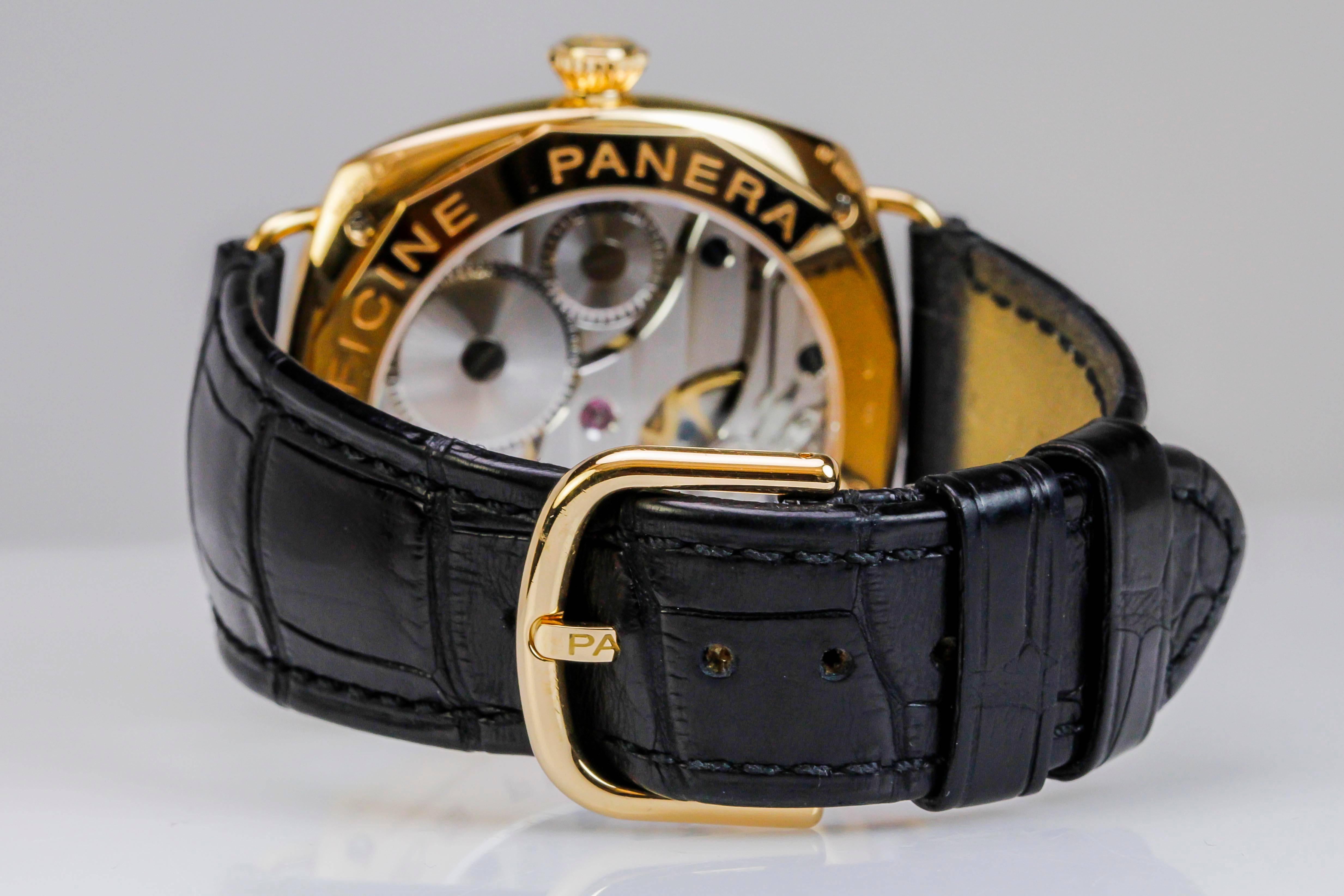 Panerai Gelbgold Radiomir PAM 231 Armbanduhr 1