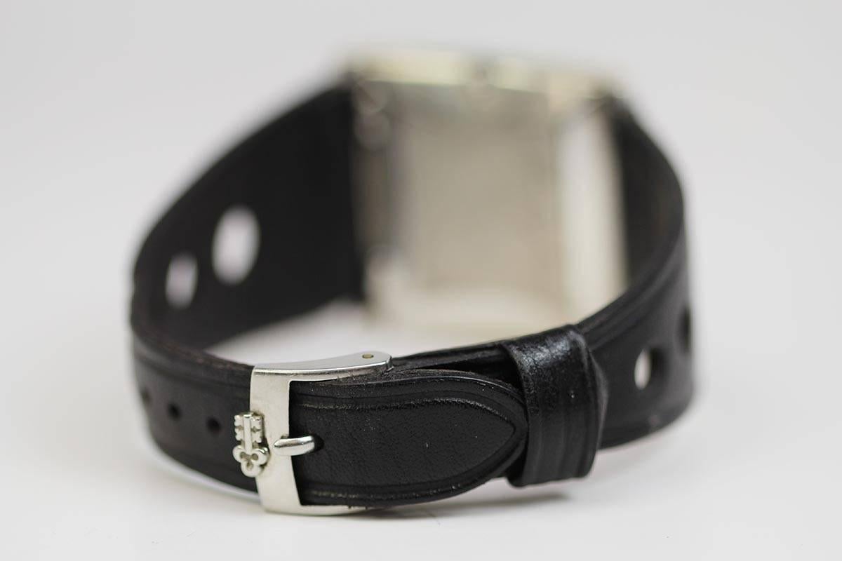 Corum for Hermes Sterling Silver Buckingham Ref 54121 2