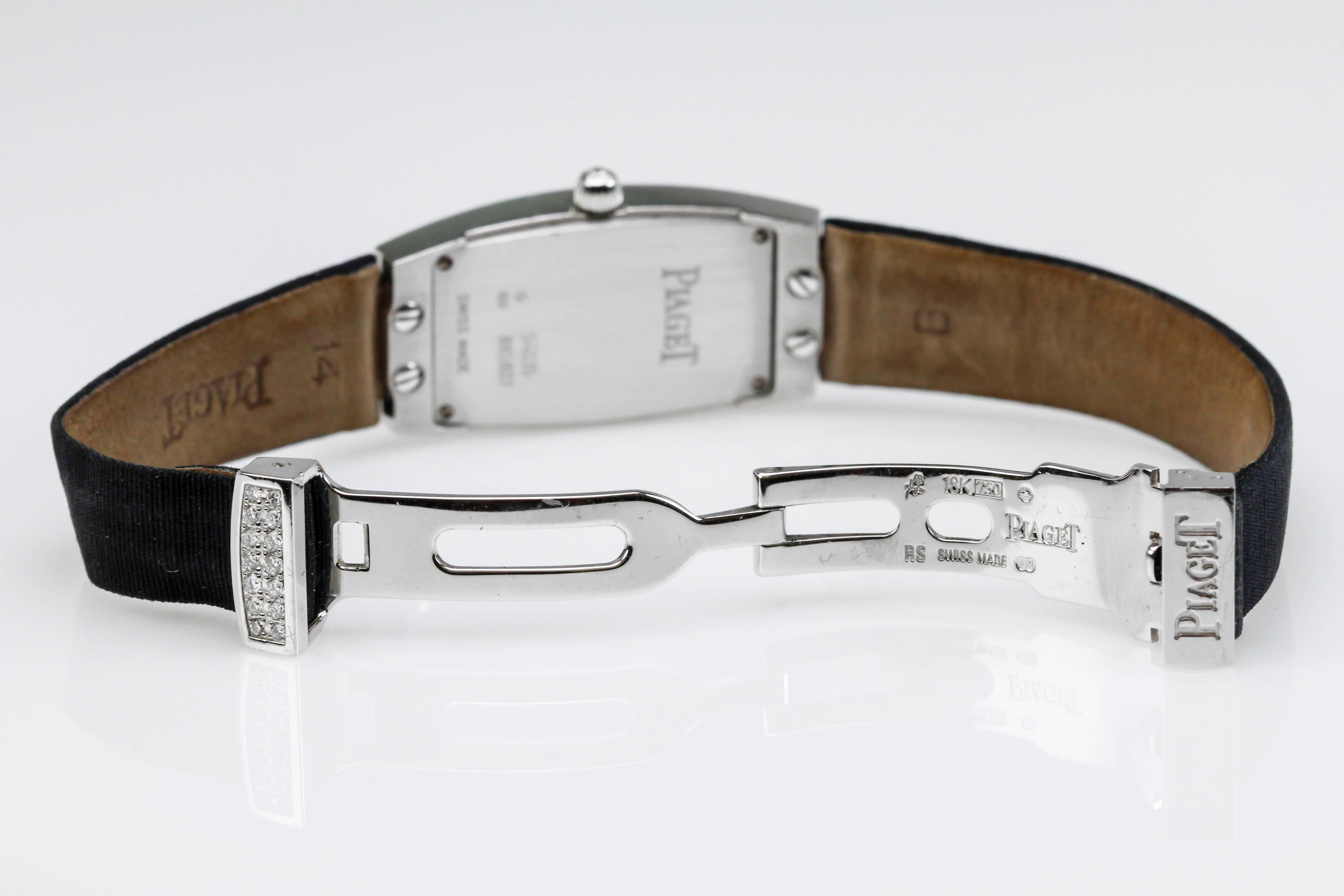 Piaget Limelight Lady's Diamond Weißgold Ref 54035 Armbanduhr Herren
