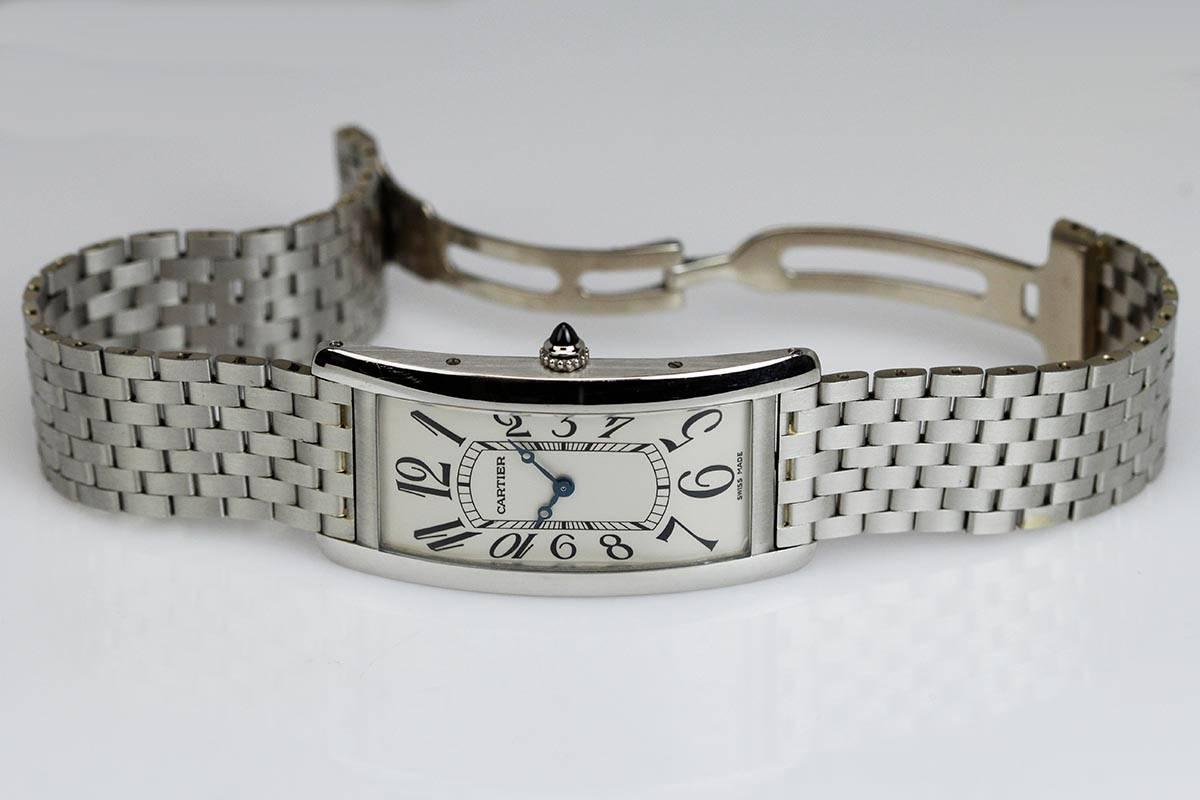 cartier tank platinum