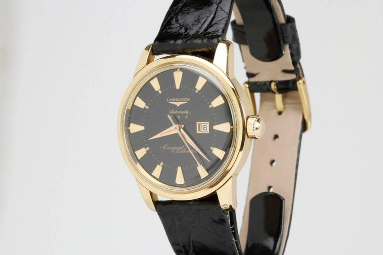 Vintage Longines Rose Gold Conquest 
