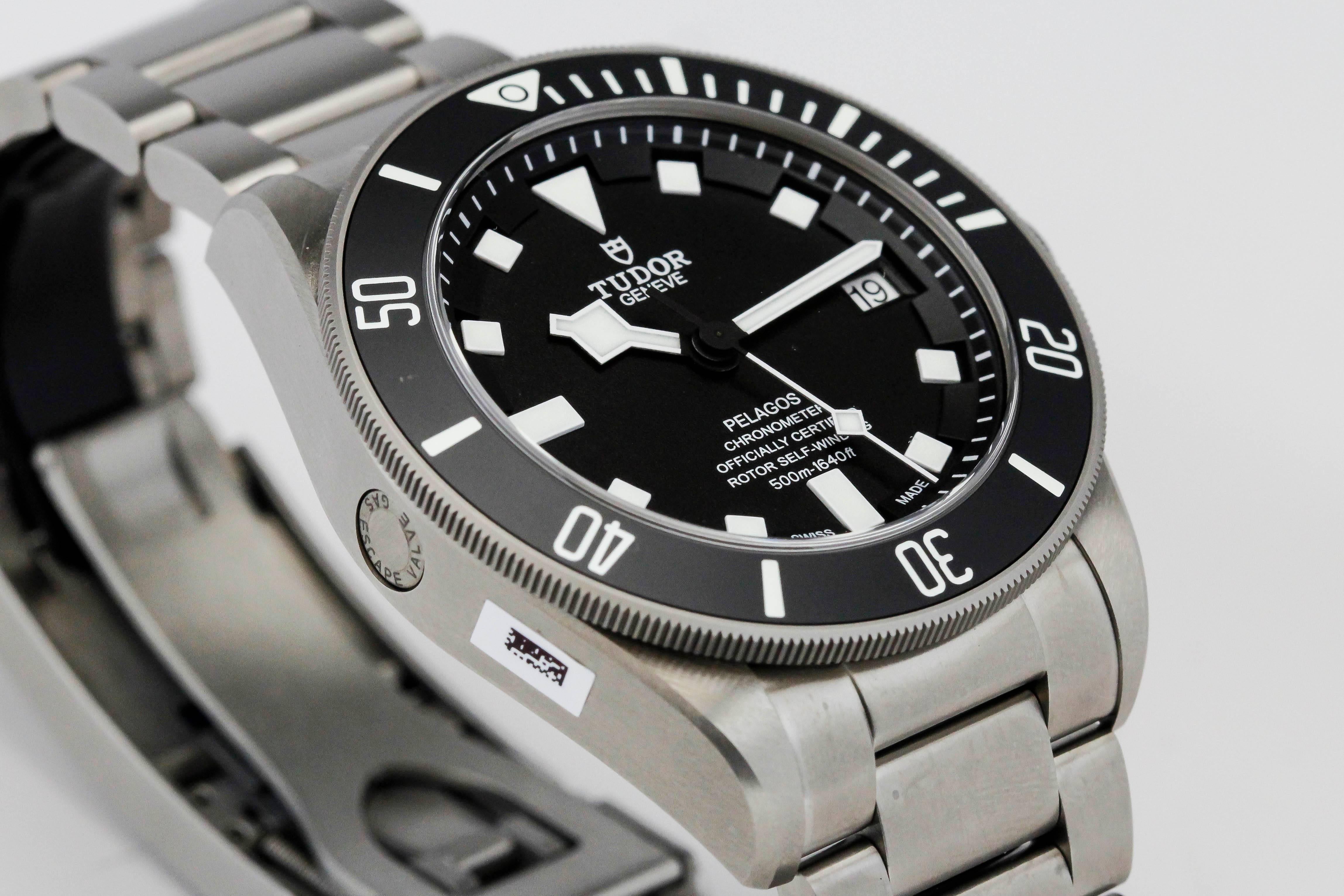 Tudor Pelagos Titanium Dive Automatic Wristwatch Ref 25600TN 3