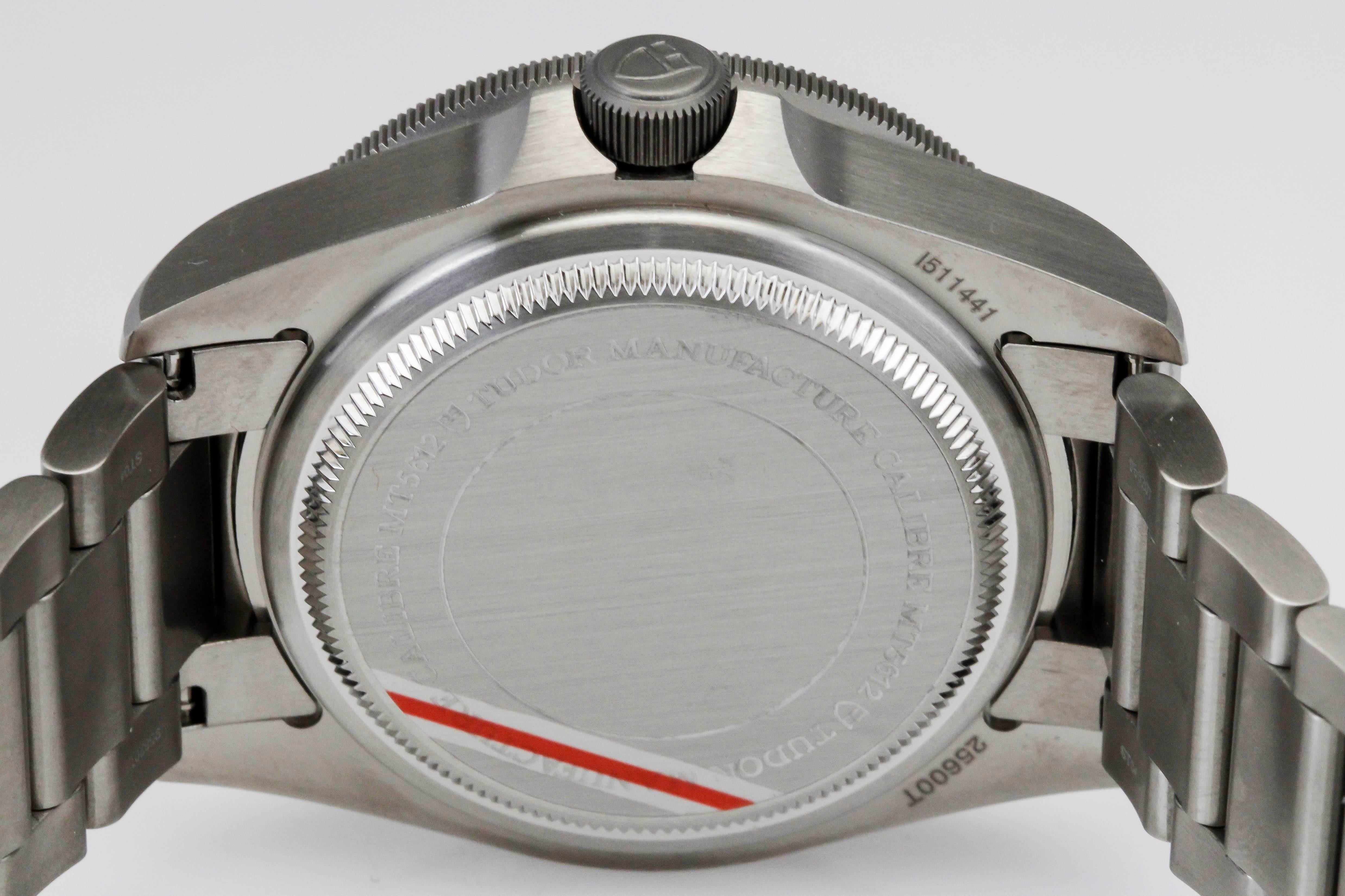Tudor Pelagos Titanium Dive Automatic Wristwatch Ref 25600TN 4