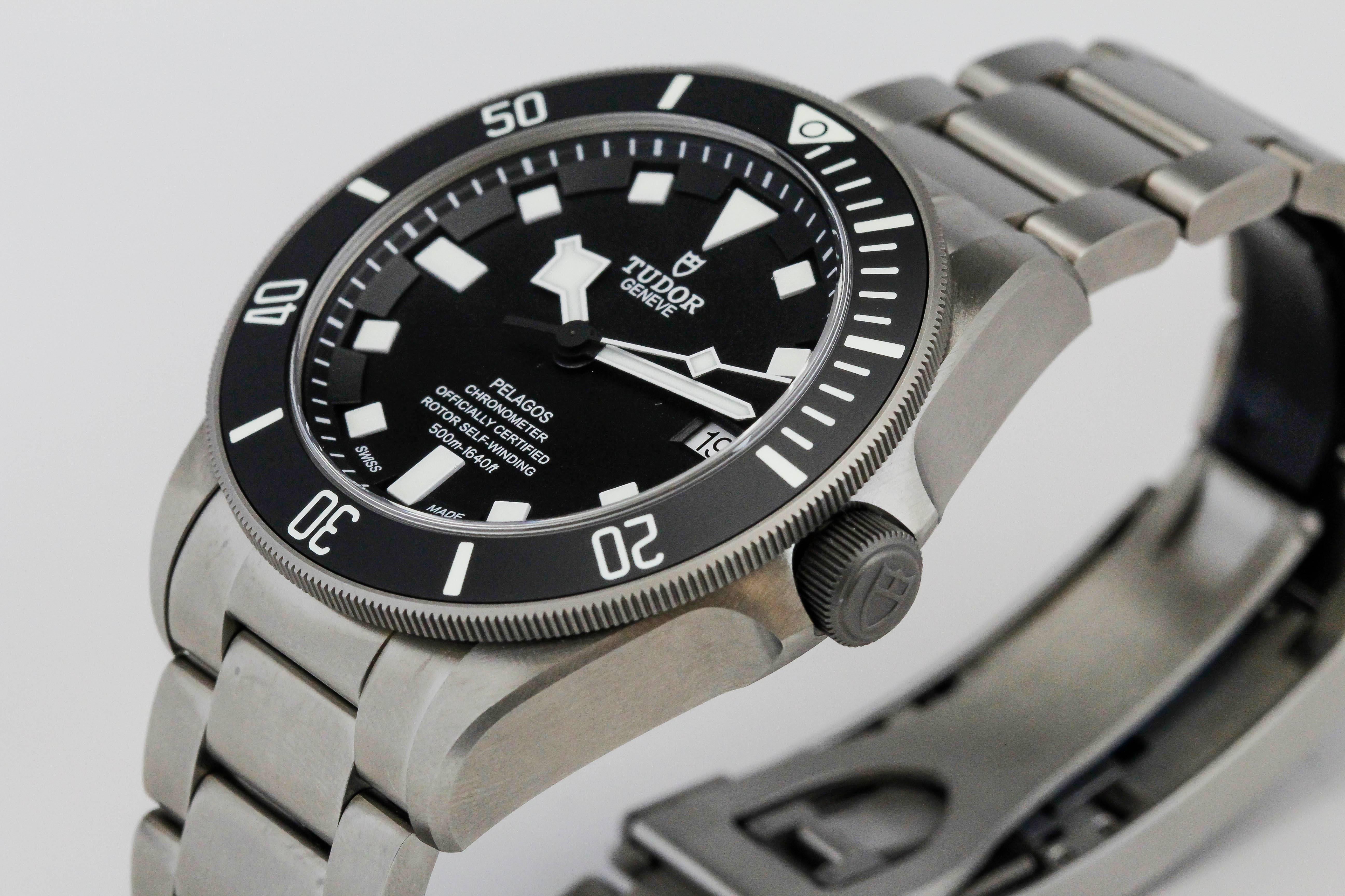 Tudor Pelagos Titanium Dive Automatic Wristwatch Ref 25600TN 5
