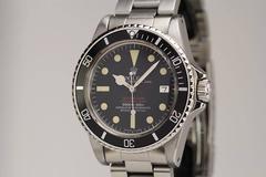 Rolex Stainless Steel  Double Red Sea-Dweller Wristwatch Ref 1665