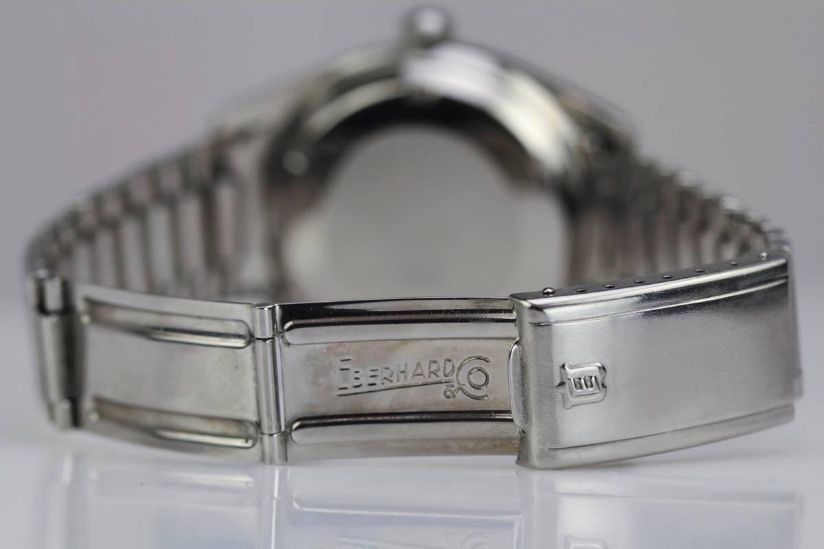 Men's Eberhard & Co. Stainless Steel Scientigraf Wristwatch