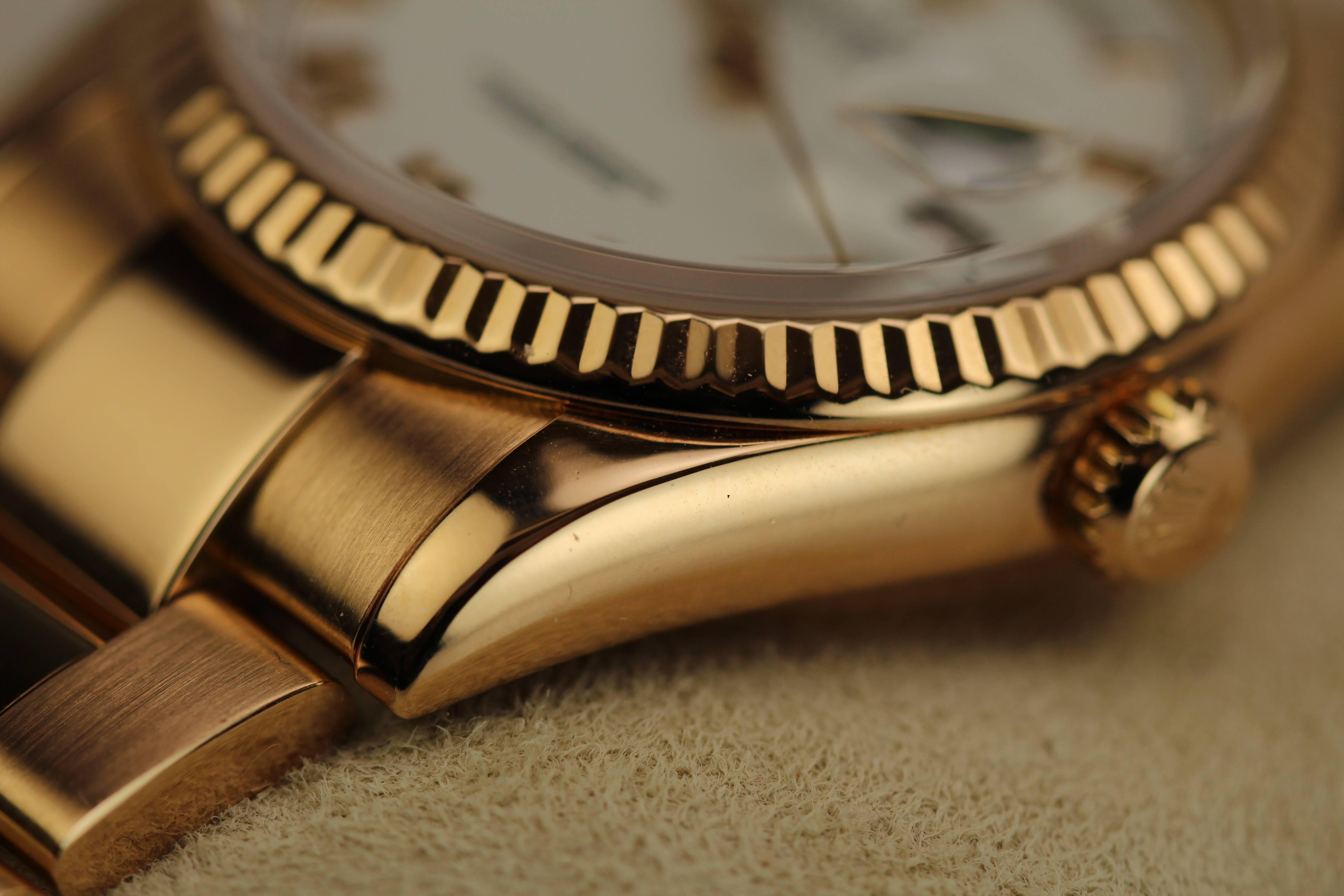 Rolex Rose Gold President Day-Date Wristwatch Ref 118235  1