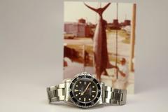 Rolex Stainless Steel Double Red Sea-Dweller Wristwatch Ref 1665