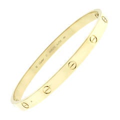 Cartier Love Bracelet Size 21