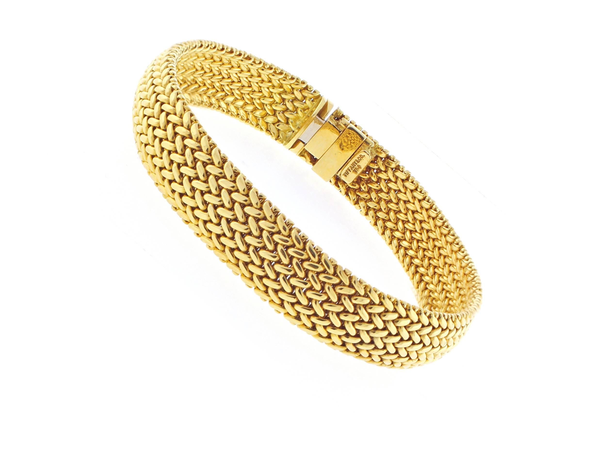 Tiffany & Co. Gold Somerset Bracelet