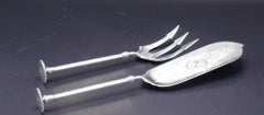 Benedict Brothers Sterling Fish Serving Set