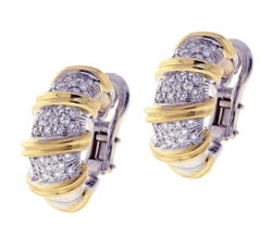 Roberto Coin’s Nabucco Diamond Hopp Earrings